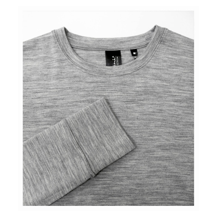 Tee-shirt homme Merino Rise LS 159 - noir