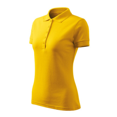 Polo femme Pique Polo Free F10 - jaune