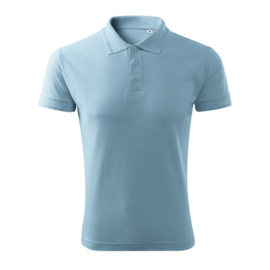 Polo homme Pique Polo Free F03 - bleu ciel