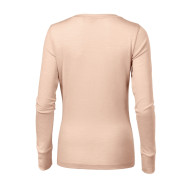 Tee-shirt femme Merino Rise LS 160 - cameo