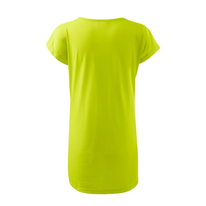Tee-shirt/robe femme Love 123 - lime