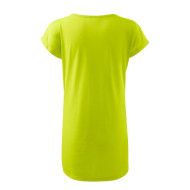 Tee-shirt/robe femme Love 123 - lime