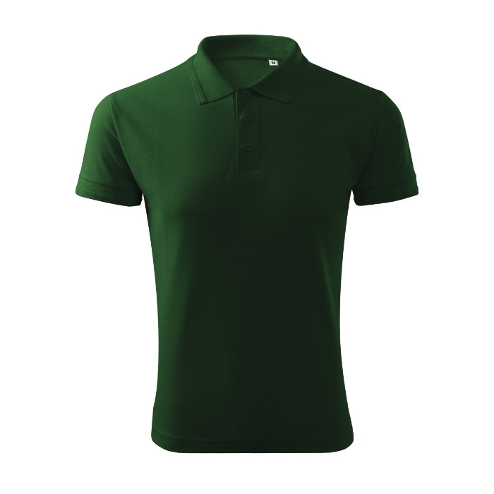 Polo homme Pique Polo Free F03 - vert bouteille