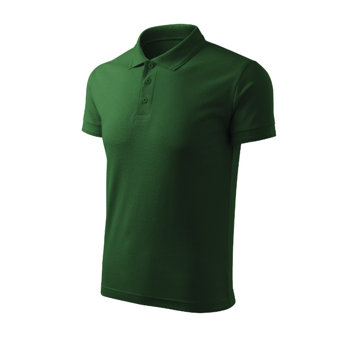 Polo homme Pique Polo Free F03 - vert bouteille