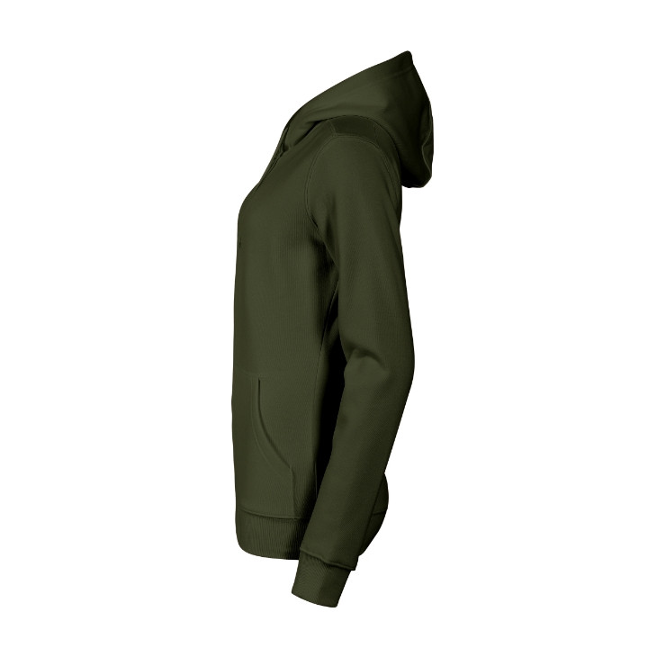 Sweatshirt femme Trendy Zipper 411 - military