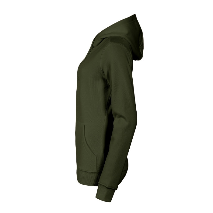 Sweatshirt femme Trendy Zipper 411 - military