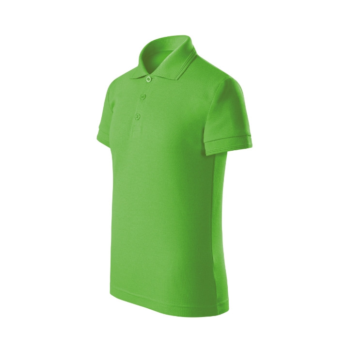 Polo enfant Pique Polo Free F22 - vert pomme