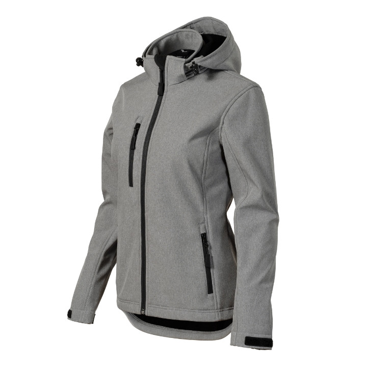 Blouson softshell femme Performance 521 - gris chiné foncé