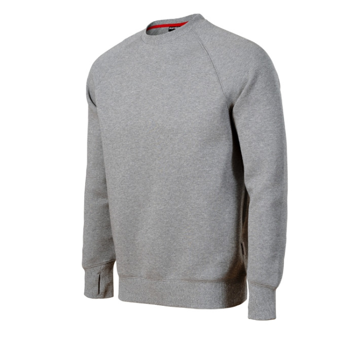 Sweatshirt homme Vertex W42 - gris chiné foncé