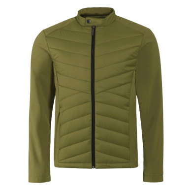 Veste hybride homme Cross 555 - vert avocat