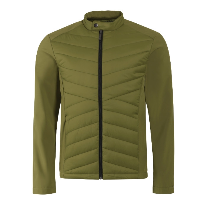 Veste hybride homme Cross 555 - vert avocat