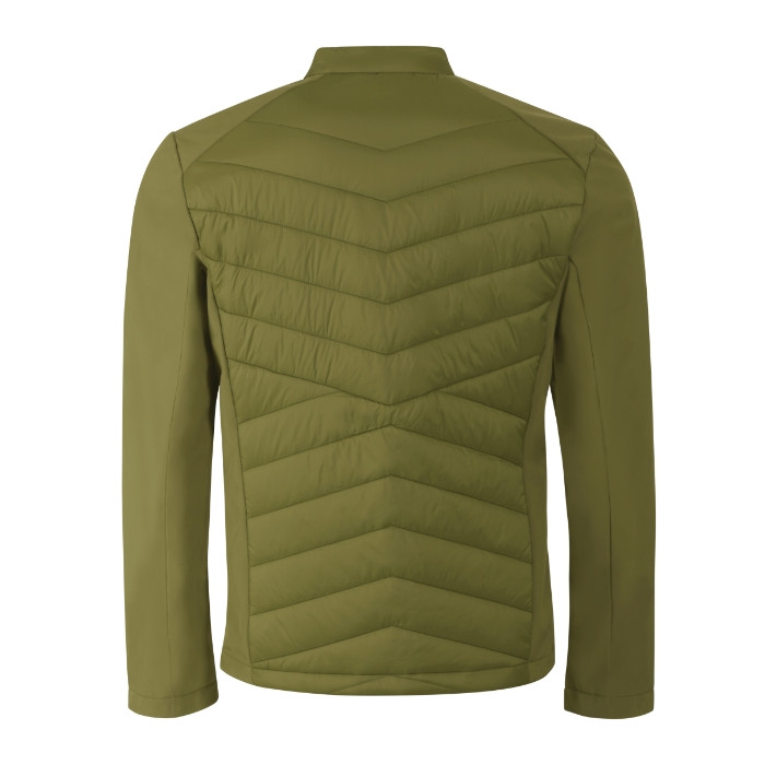 Veste hybride homme Cross 555 - vert avocat