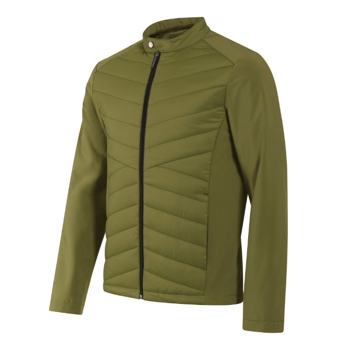 Veste hybride homme Cross 555 - vert avocat