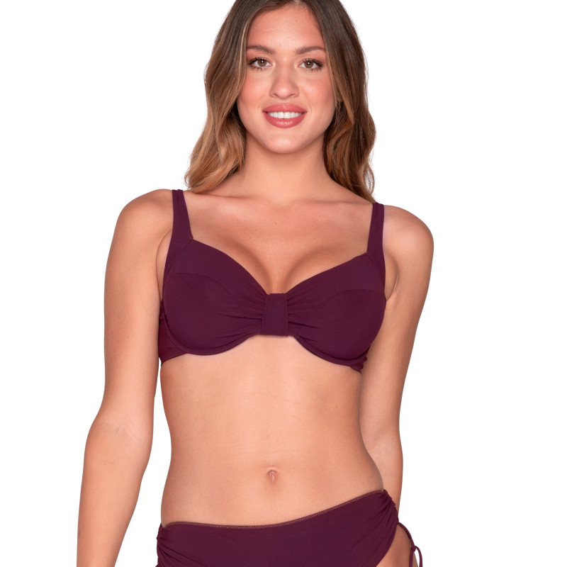 Haut maillot de bain emboîtant non préformé BLUE SENSE