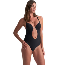 Body push-up décolleté plongeant à dos bas Shapewear