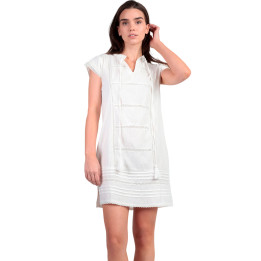 Robe de plage manches courtes Milos