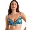Haut maillot de bain décolleté préformé sans armatures ACANTHUS
