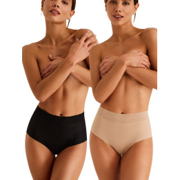 Pack x2 culottes taille haute ESSENTIAL