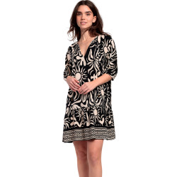 Robe estivale manches trois-quarts Sun Summer