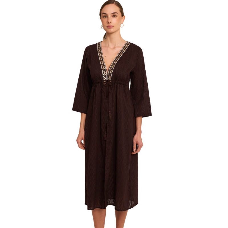 Kimono long de plage DUNA