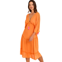 Robe mi-longue de plage BIKINI BAY