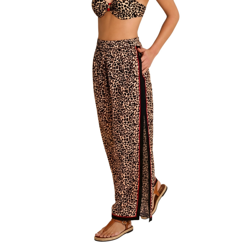 Pantalon palazzo estival fendu NOMAD
