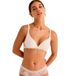 Soutien-gorge décolleté profond préformé ss armatures MANUELA MARIAGE