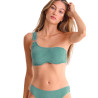 Haut maillot de bain préformé asymétrique EGYPT