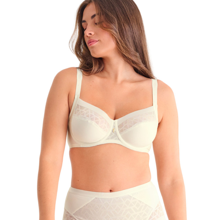 Soutien-gorge armaturé grandes tailles Opal Lisca