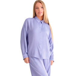 Haut pyjama chemise manches longues STELLA