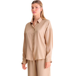 Haut pyjama chemise manches longues STELLA