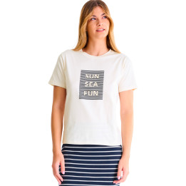 T-shirt manches courtes Sun Sea Fun SUMMERTIME