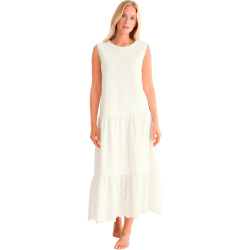 Robe longue estivale sans manches PANAMA