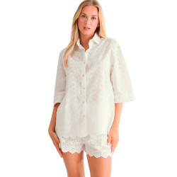 Chemise de plage manches trois quarts PANAMA