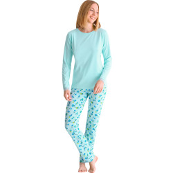 Pyjama pantalon top manches longues BLOOMY