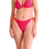Bas maillot slip de bain bikini échancré à nouettes ARUBA