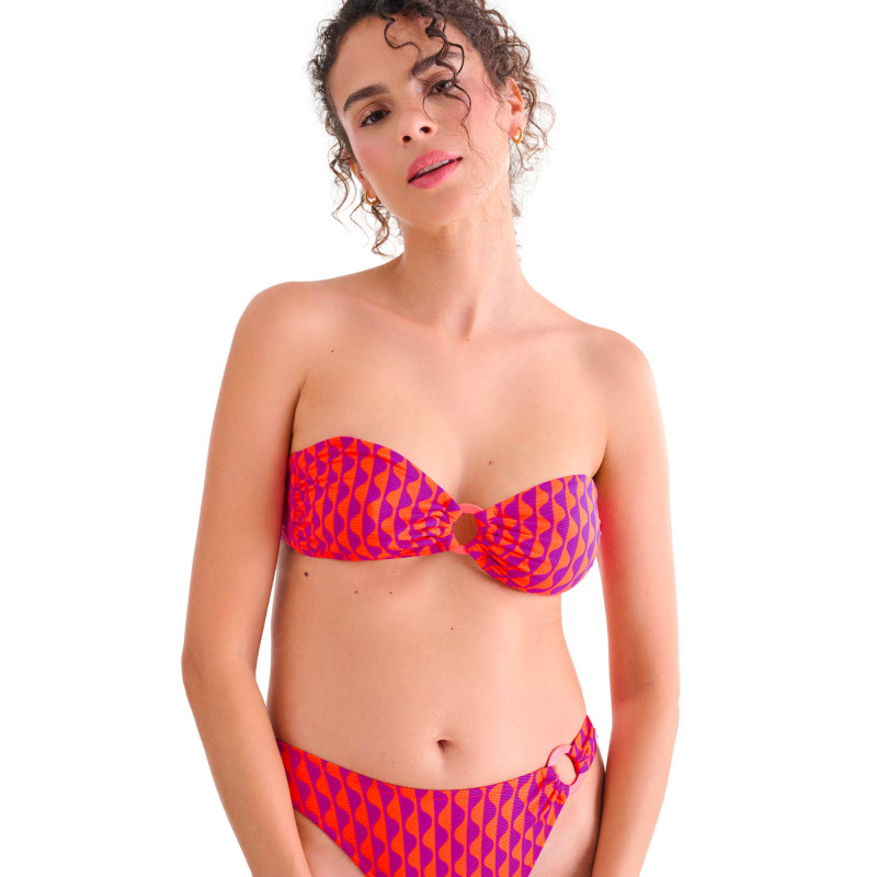 Haut maillot de bain bandeau sans armatures ARUBA