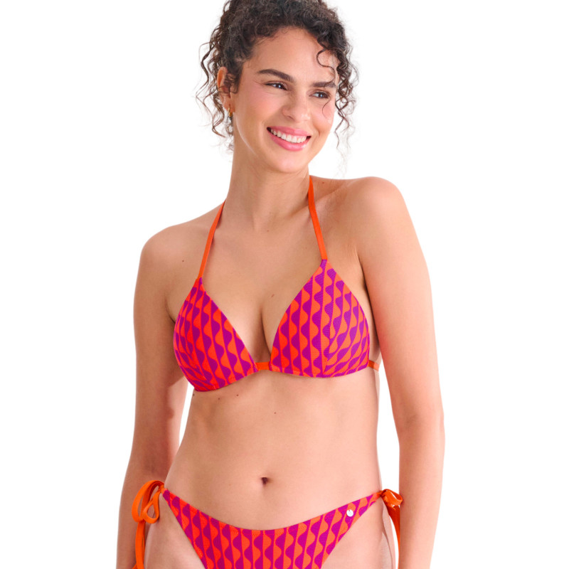 Haut maillot de bain push-up dos nu ARUBA