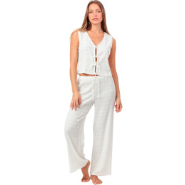 Ensemble pantalon et top sans manches Halter Style