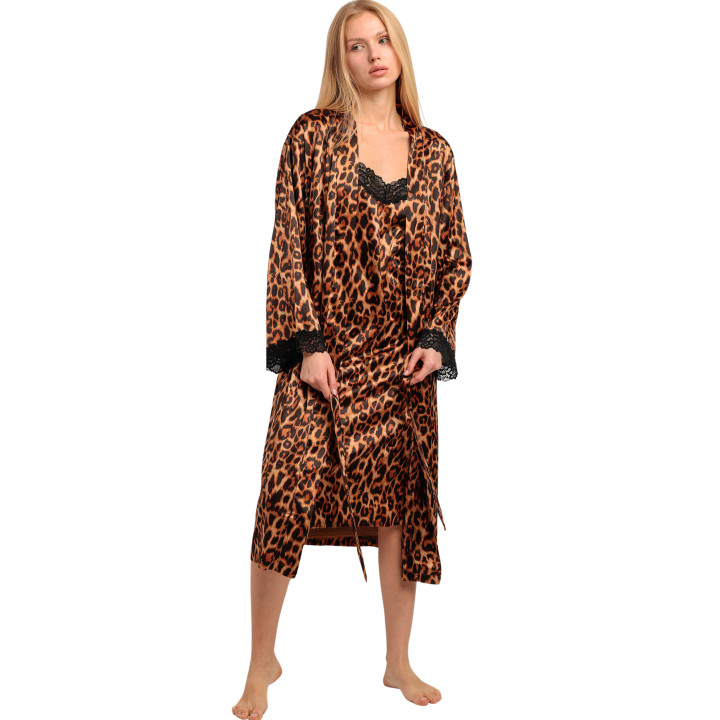 Déshabillé long Skin Luxe
