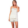 Pyjama short caraco Stitching