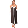 Robe estivale mi-longue Brown And Dots