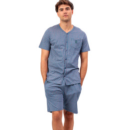 Pyjama short chemise manches courtes Sterling