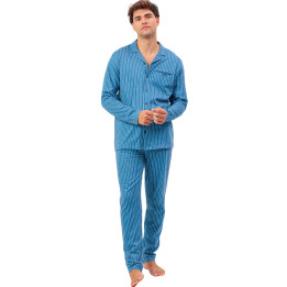 Pyjama pantalon chemise manches longues Classic Stripes