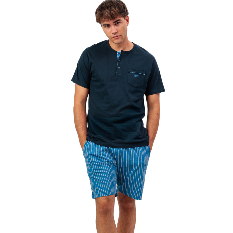 Pyjama short polo Classic Stripes