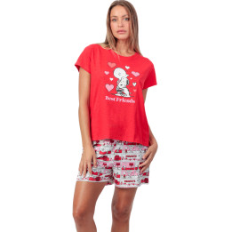 Pyjama short t-shirt Love Valentines Peanuts