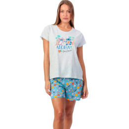 Pyjama short t-shirt Stitch Beach Disney