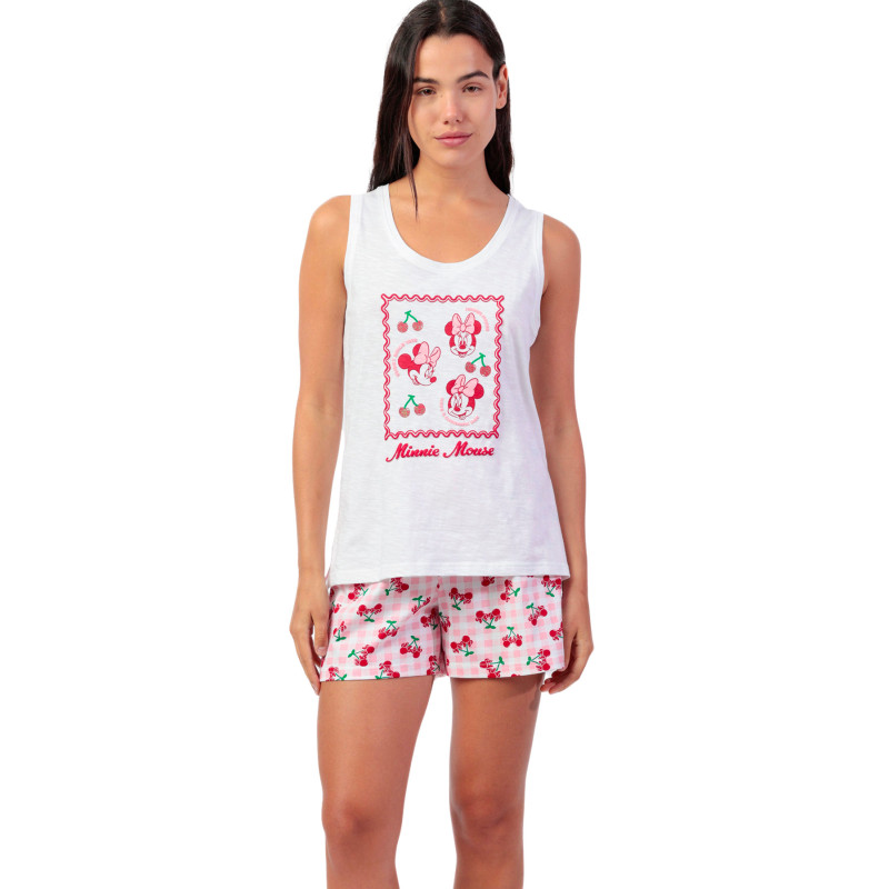 Pyjama short débardeur Minnie Cherry Disney