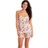 Pyjama short caraco Gold Flowers