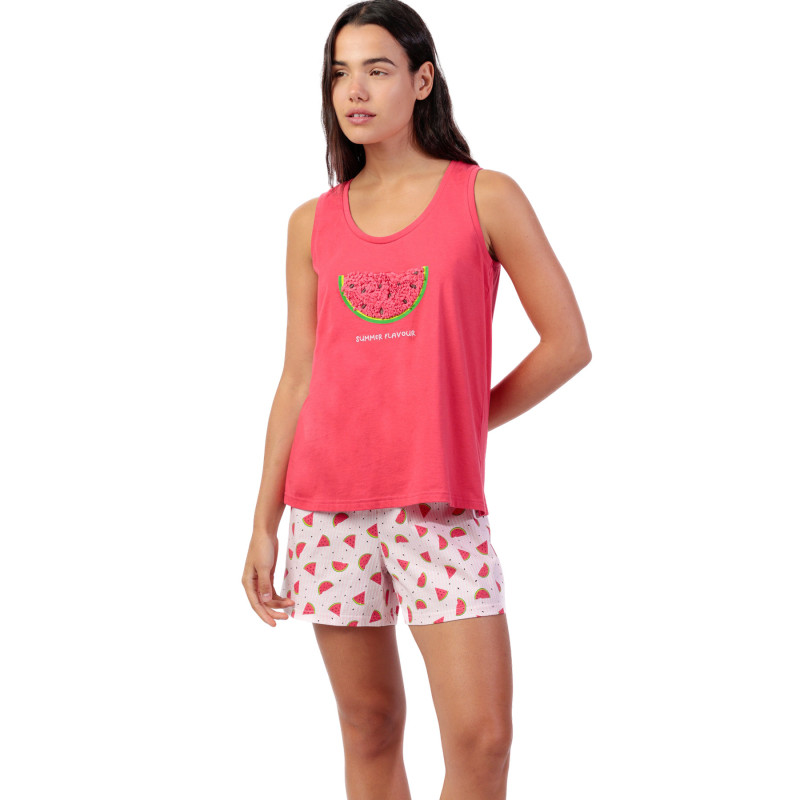 Pyjama short débardeur Watermelon